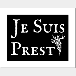 Je Suis Prest I Am Ready Scottish T-Shirt Sweatshirt Hoodie Mask Posters and Art